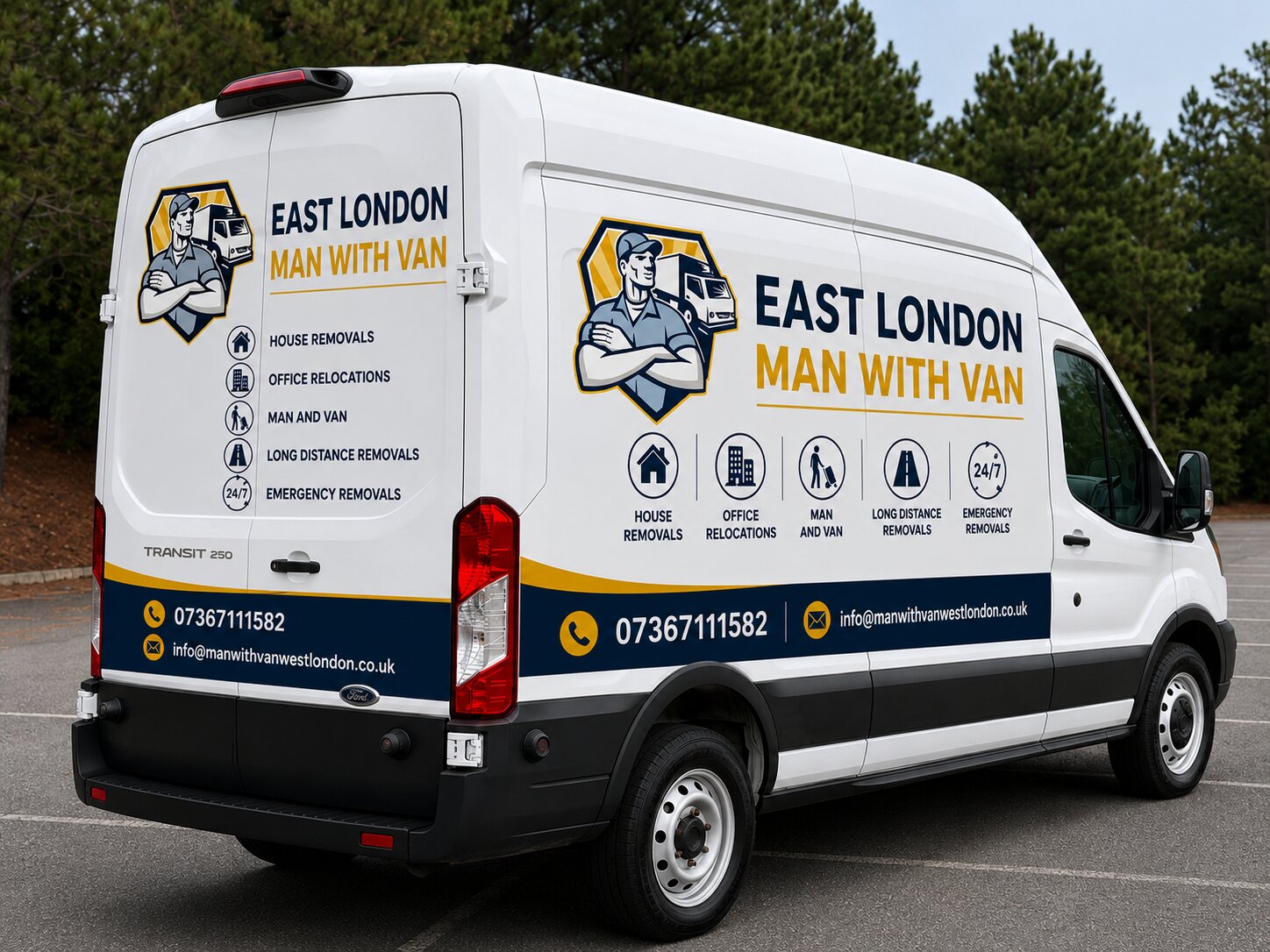Man and a van in east london